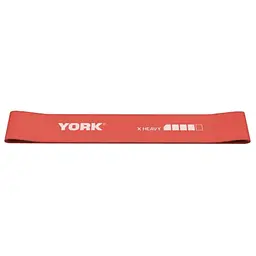 Резинка для фітнесу York X Heavy, червоний - мініатюра 2