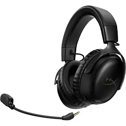 Гарнітура HyperX ігрова Cloud III WL/USB-A/USB-C чорний (77Z45AA) - мініатюра 2