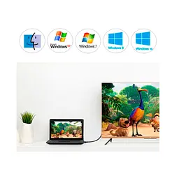 Кабель мультимедійний miniDisplayPort M to DisplayPort M 1.5m MD105 black Ugreen (10477) - мініатюра 5