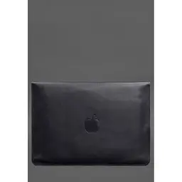 Чохол-конверт BlankNote для MacBook Pro 15 (2023) шкіряний на магнітах Темно-синій - мініатюра 3