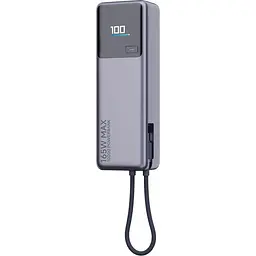 Зовнішній акумулятор Xiaomi 10000mAh 165W Gray [BHR9361GL] [130235] - мініатюра 3
