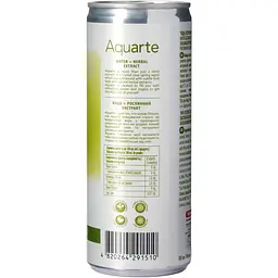 Вода газована Aquarte Support Can з екстрактом імбиру та смаком лимону 0.25 л - мініатюра 3