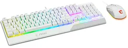 Комплект клавіатура і мишка MSI Vigor GK-30 COMBO UA USB White - мініатюра 4