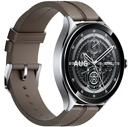 Смарт-годинник Smart Watch Xiaomi Watch 2 Pro BT Silver (BHR7216GL) UA - мініатюра 2