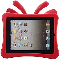 Дитячий чохол CasePro Cartoon Butterfly Red для Apple iPad 10.2" (2019 | 2020 | 2021) - мініатюра 2