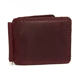 Шкіряний затиск для грошей Gofin 11,5х8,5 см acs0012031