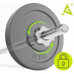 Гриф для штанги прямий Actiget 180 см 28 мм ACT0005 - мініатюра 5