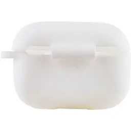 Чохол Silicone Case + Carbine для Apple AirPods Pro 2 White [74292] - мініатюра 3