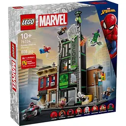 Конструктор LEGO Marvel Super Heroes Людина-павук проти Оскорпа 808 деталей (76324)