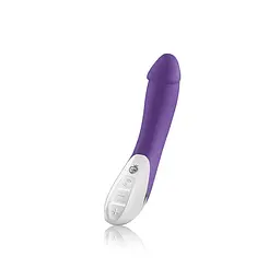 Вібратор Mystim Terrific Truman Purple з двома моторами