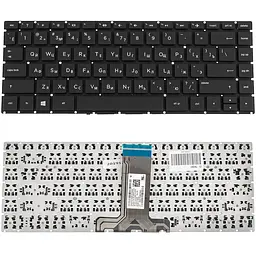Клавіатура для ноутбука HP (240 G6, 245 G6) rus, black, без фрейма - мініатюра 2