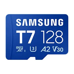 Карта пам'яті Samsung 128GB microSDXC class 10 UHS-I U3 V30 A2 T7 (MB-MB128T/WW)