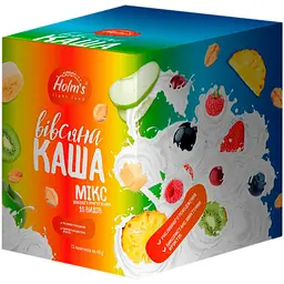 Вівсяна каша Holm's light food мікс 10 видів 16 шт. 480 г