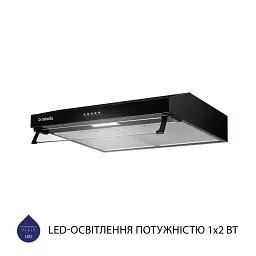 Витяжка плоска Minola HPL 517 BL - мініатюра 3