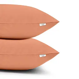 Набір наволочок Cosas Amber 40х60 см теракотовий (SetPillow_RanforsTerrakot_40х60) - мініатюра 2