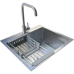 Комплект мийка + змішувач Romzha Arta U-490 (B) - мініатюра 3