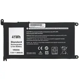 Акумулятор Dell YRDD6 (Vostro 15 3501, 3591, Inspiron 14 5491, 15 5585) 11.4V 3600 mAh Black - мініатюра 3