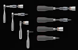 Викрутка з комплектом біт та насадок Xiaomi JimiHome Screwdriver Set (JM-GNT41) [83231] - мініатюра 4