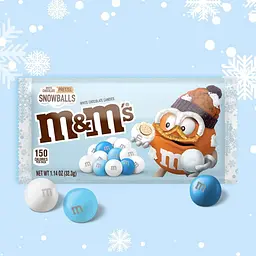 Драже M&M’S Snowballs White Chocolate Pretzel 32.3g