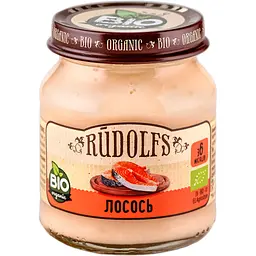 Дитяче пюре Rudolfs Лосось 115 г (4751017941584)