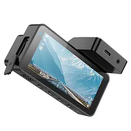 Відеореєстратор Hoco DV11 Driving Recorder 2K Display GPS Silvery Grey - мініатюра 4