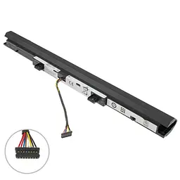 Акумулятор Lenovo L15C4A02 (IdeaPad V310-15ISK, V310-15IKB) 14.4V 2200 mAh 32Wh Black - мініатюра 2