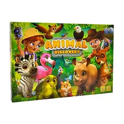 Настільна гра Danko Toys Animal Discovery, українська (G-AD-01-01U)