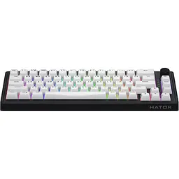 Клавіатура Hator Skyfall 65 Wireless Black/White (HTK3160UA) [158498] - мініатюра 2