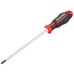 Викрутка хрестоподібна хрестова Intertool PH1 x 150 мм Storm VT-3418