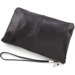 Чоловіча шкіряна барсетка Grande Pelle 25х16х6 см sum0026498 - мініатюра 5