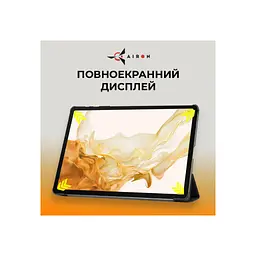 Чохол до планшета AirOn Premium Samsung Galaxy Tab S9 Plus/S9 FE Plus 12.4'' 2023 + Film black (4822352781109) - мініатюра 3