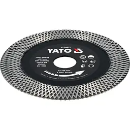 Диск відрізний алмазний по гресу і кераміці YATO Ø= 125/22.2x1.8 мм (YT-59973) - мініатюра 3