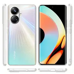 Силіконовий чохол BeCover для Realme 10 Pro Plus 5G Transparancy (709815) - мініатюра 2