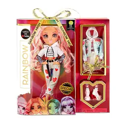 Колекційна лялька Rainbow High Кіа Серденько, з аксесуарами, 28 см (422792-INT) - мініатюра 7