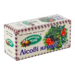 Чай Карпатський чай Лісові ягоди 40 г (20 шт. х 2 г) (48645) - мініатюра 2