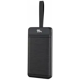 Зовнішній акумулятор Power bank XO PR157 400000mAh PD22,5W + швидке заряджання батарея заряджання Чорний