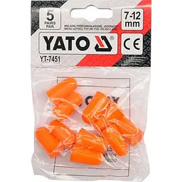 Беруші протишумові Yato 33 дБ 5 пар (YT-7451) - мініатюра 2