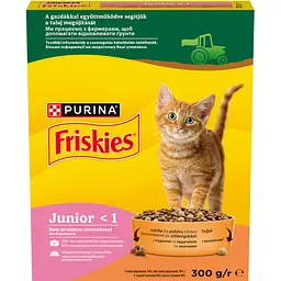 Сухий корм для кошенят Friskies Junior з куркою, молоком та овочами 300 г - мініатюра 2