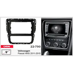 Перехідна рамка для автомобіля Volkswagen Passat NMS Carav 22-790 - мініатюра 5