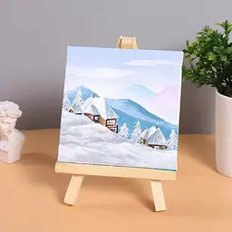 Набір для творчості SINOART, підрамник 6x8 см, мольберт 12 см - мініатюра 4