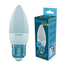 Лампочка CRYSTAL C37 5W PA Е27 4000K (C37-011)