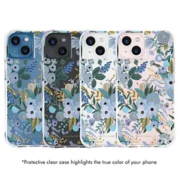 Протиударний чохол Case-Mate Rifle Paper Co RP046732 для iPhone 13 (6.1") Garden Party Blue - мініатюра 2