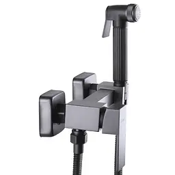 Змішувач гігієнічний Globus Lux MILANO GLN-5-106MIX-Graphite - мініатюра 3
