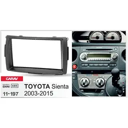 Перехідна рамка Toyota Sienta Carav 11-197 - мініатюра 4