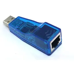 Адаптер TCOM RJ45 мама USB тато мережева звита пара Lan перехідник