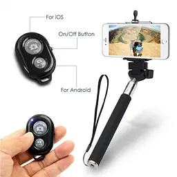 Selfie пульт Bluetooth Vigoha кнопка для Selfie Android та iOS - мініатюра 3