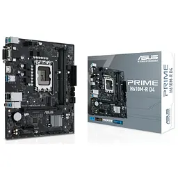 Материнська плата ASUS PRIME H610M-R D4-SI - мініатюра 2