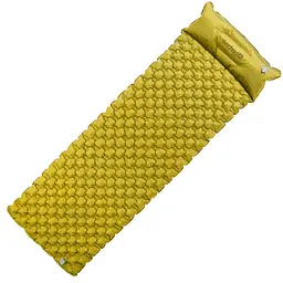 Килимок надувний Wechsel Coreo Double-Tube TL Lemon/Grey (233122) - мініатюра 3