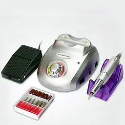Апарат фрезер SalonHome T-ZS-603-Silver для манікюру 45W 35000 обертів Silver - мініатюра 7