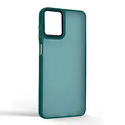 Противоударный чехол для Samsung Galaxy A07 4G (A075), Frame, зеленый, панель-накладка, термополиуретан TPU + поликарбонат PC, защита всего корпуса, защита кнопок и камеры, устойчив к деформациям, ArmorStandart (ARM87009) - мініатюра 2
